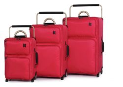 IT Worlds Lightest - Large Wheel Suitcase & Travel Liquid Bag